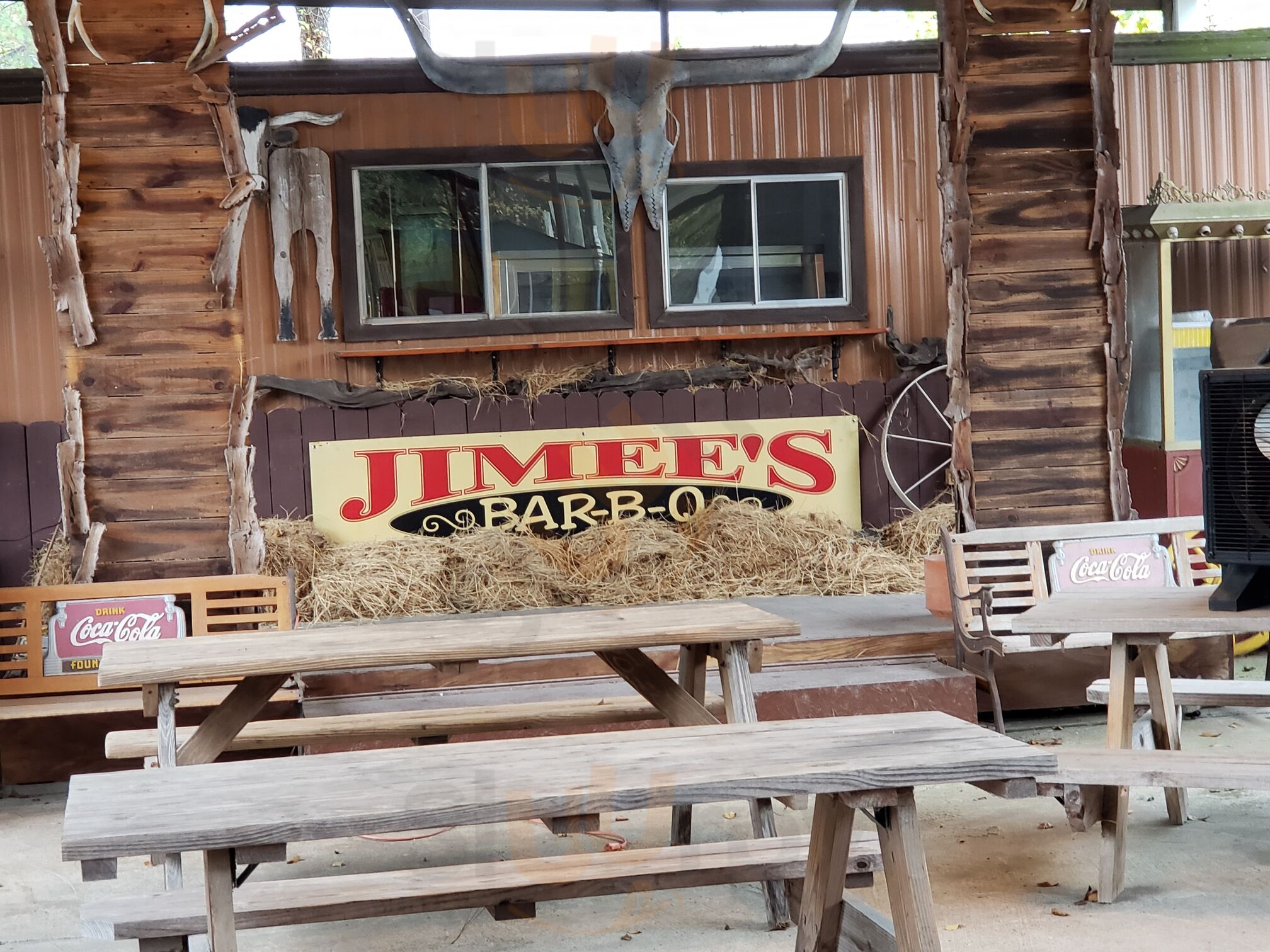 Jimee's smoked brisket fresh off the pit